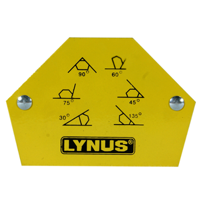 Esquadro Magnético Forte Capacidade 12 kg Multi-ângulos para Soldador EML-12A Lynus