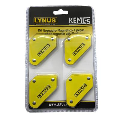 Esquadro Magnético Forte Multi-ângulos para Soldador KEML-5 Lynus