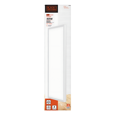 Painel Led Modular Embutir 6500K 40W 3200Ln Black+Decker
