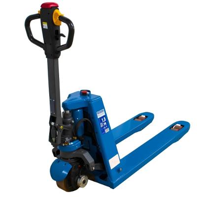 Paleteira Carro Hidráulico Elétrica 1500Kg 550X1150 mm Econômico Bat. Lithium 220V TPE1500E Bovenau