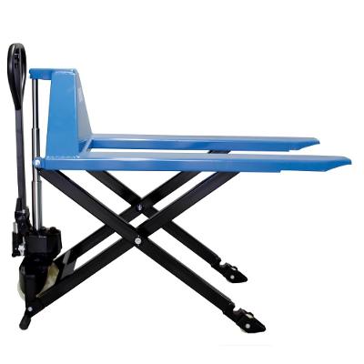 Paleteira Carro Hidráulico Pantográfico 1000Kg 685X1150 mm Roda Simples Nylon TP1000 Bovenau