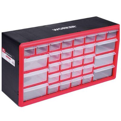 Organizador Plástico 500x160x250mm 30 Gavetas Worker