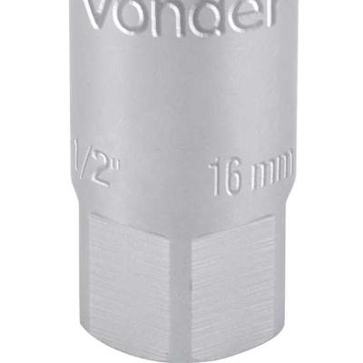 Soquete Para Vela Ignição 16mm Estriado Vonder