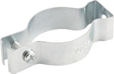 Abrac tipo D 1.1/2" carbono c/ parafuso zinc c/ 10 pç Vonder