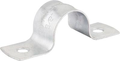 Abrac tipo U 3/8" aço carbono zincado c/ 50 peças Vonder