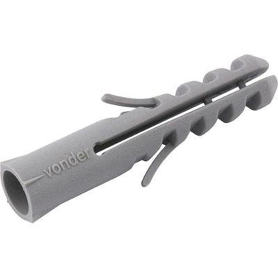 Bucha nylon 12x60mm bnv-12 com 125 peças Vonder