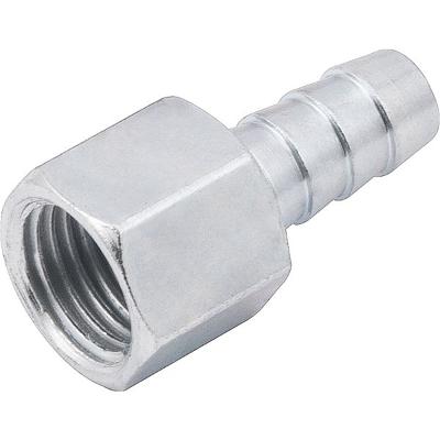 Espigão Fixo Fêmea Mangueira 5/16 Rosca 1/4 Npt Aço Z Vonder