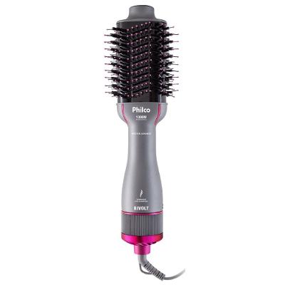 Escova Secadora de Cabelos Advance PES25SR 1300W Philco Seca Alisa Modela Bivolt