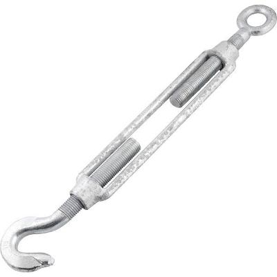 Esticador p/ cabo aço 7/8" gancho x olhal leve galv Nove54