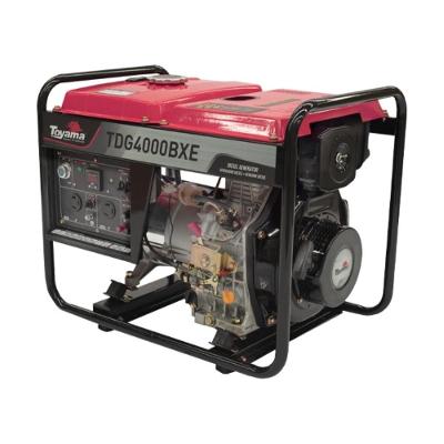 Gerador Diesel Toyama 3600W Biv Tanque 12,5L Part Elétrica