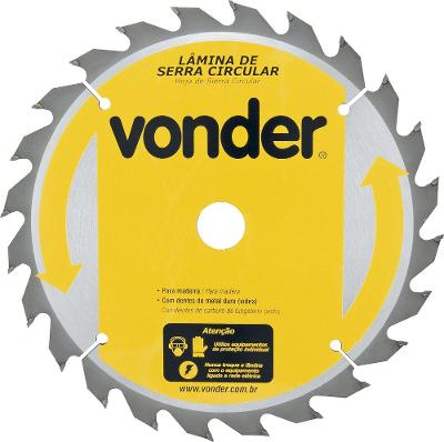 Lâmina Serra Circular Vídea 300x30x3,8mm 48D 4400 Rpm Vonder