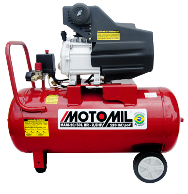 Motocompressor 120Lbs 2,5HP 127/220V MAM-10/50BR Motomil
