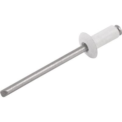 Rebite Alumínio Branco 3,2x19mm 319 com 1000 peças Vonder
