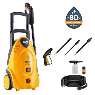 Lavadora de Alta Pressão WAP BRAVO 2550 com Alça Retrátil, 1700W Motor Indução 127V