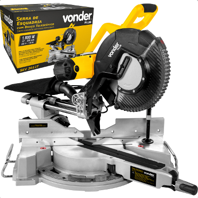 Serra Circular Esquadria 12" 1800W 220V SEV 2012T Vonder