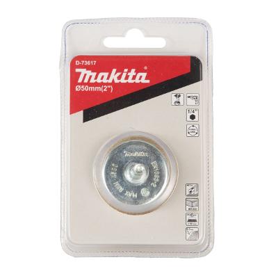 Escova de Aço em Copo 50 mm Makita Latonada D-73617