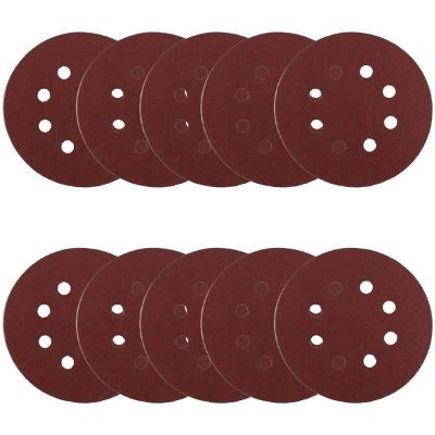 Discos de Lixa 125mm Grão 60 Embalagem 10 Unidades D-54140