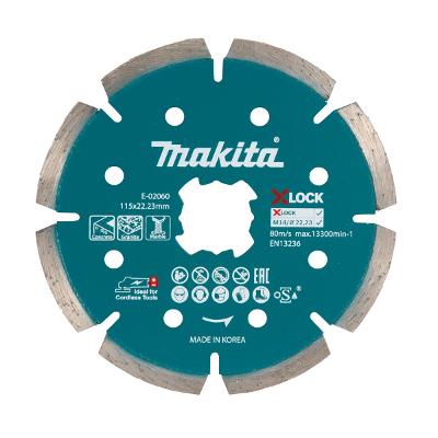 Disco de Corte Diamantado 115 mm X-Lock E-02060 Makita