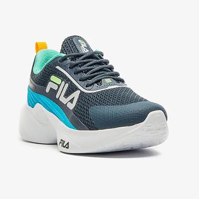 Tênis Infantil Fila Progress Menino - Marinho e Azul