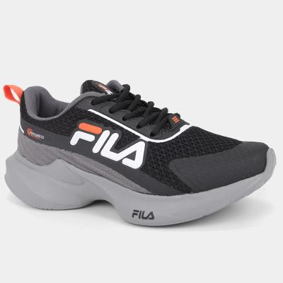 Tênis Infantil Fila Progress - Preto e Branco