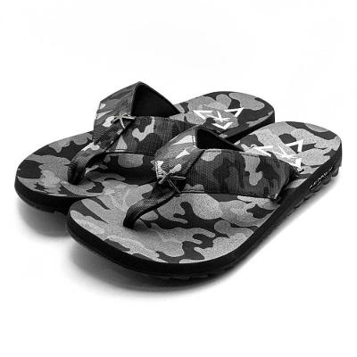 Sandália Kenner Kivah Ultra Force Camuflada - Preto e Cinza