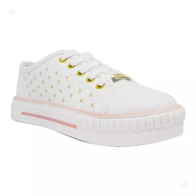 Tênis Infantil Molekinha Turim Menina - Branco