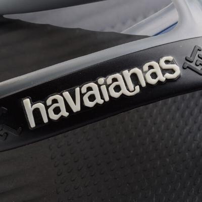 Chinelo Havaianas Dual Masculino - Preto e Cinza