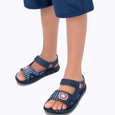 Sandália Infantil Marvel Web Capitão América Menino - Azul