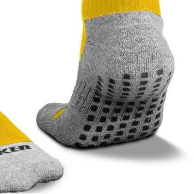 Meia Poker Esportiva Antiderrapante - Amarelo