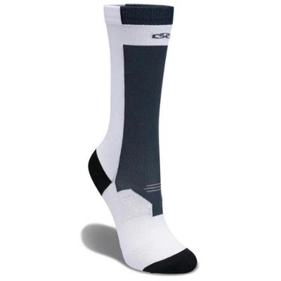 Meia Olympikus BPC Cano Médio Feminina - Branco e Cinza