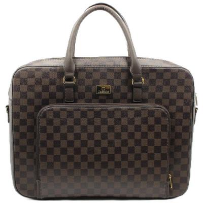 Bolsa Casteliê Pasta Casual Feminina - Marrom e Preto