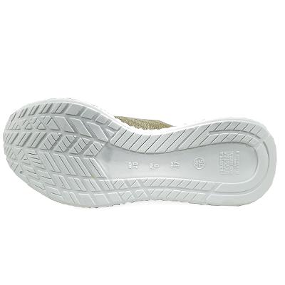 Tênis Via Marte Chunky Tecido Knit Feminino - Bege