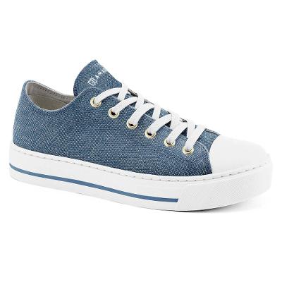 Tênis Ramarim All Denim Jeans Feminino - Azul Claro