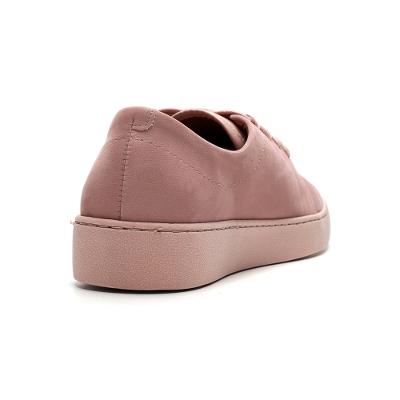 Tênis Vizzano Camurça Casual Cadarço Feminino - Rosa