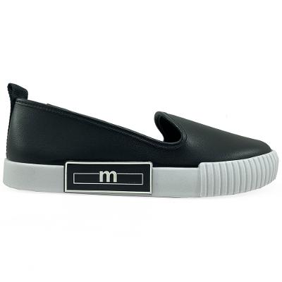 Slip On Moleca Neo Casual Feminino - Preto