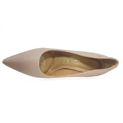 Scarpin Vizzano Napa Gliter Salto Alto Bico Fino - Rosa