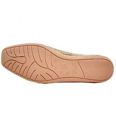 Sapatilha Couro Bottero Summer Laser Feminina - Rosa