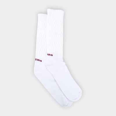 Meia Mizuno Cano Longo Aeróbica New Fit - Branco