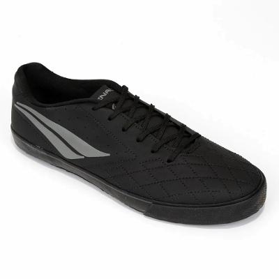 Chuteira Futsal Penalty Atf Americas IX - Preto e Chumbo