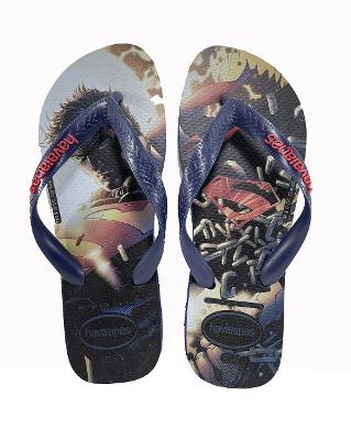 Chinelo Havaianas Top Heróis DC - Marinho