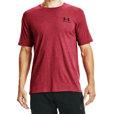 Camiseta Under Armour Sportstyle Left Chest SS Masculina - Rose