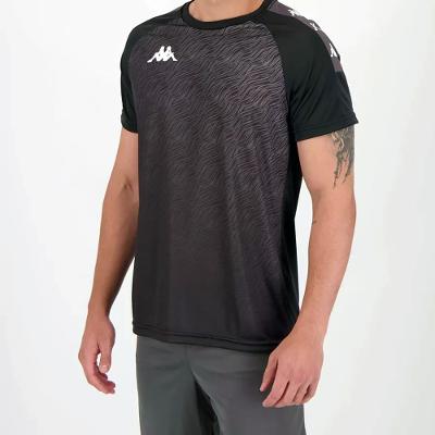 Camiseta Kappa Sport Fischel Masculina - Preto
