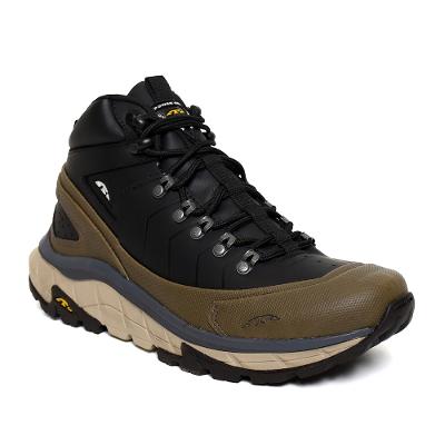 Bota Couro Bull Terrier Legacy Masculina - Preto e Musgo