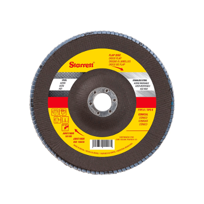 Disco Flap Acabamento 4.1/2" - 115x22,2mm G120 - Starrett
