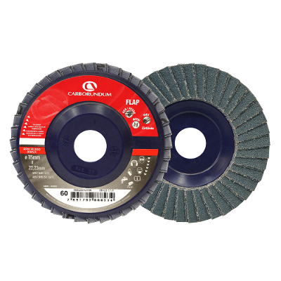 Disco Flap Acabamento 4.1/2" - 115x22mm G60 - Carborundum
