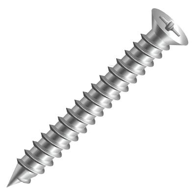 Parafuso Durame - 5,5x50mm - Cabeça Chata - para Bucha S8 - 10 unidades