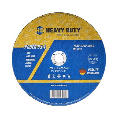Disco de Corte 5x1 Inox - 228x1,9x22,2mm - Heavy Duty