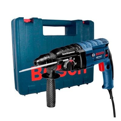 Martelete Perfurador Rompedor Bosch - 820W - 220V - GBH 2-24D com Maleta