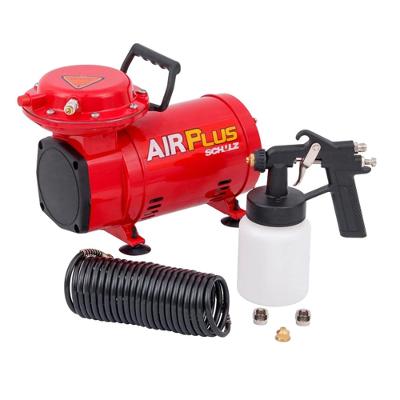 Motocompressor de Ar Direto - 2,3 Pés - 250w com Kit de Pintura - Schulz