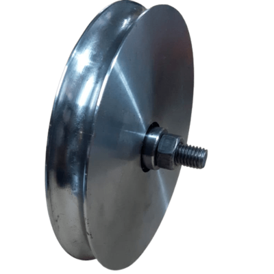 Roldana Ferro 6" - Canal U - 3/4"